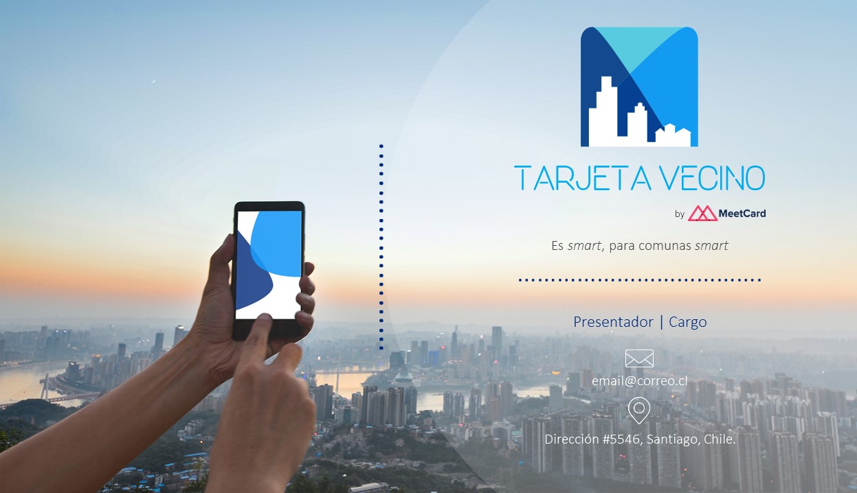 Presentación Tarjeta Vecino