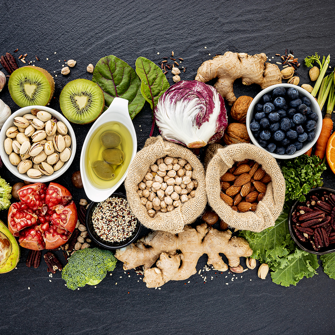 alimentos nutrientes hierro potasio magnesio