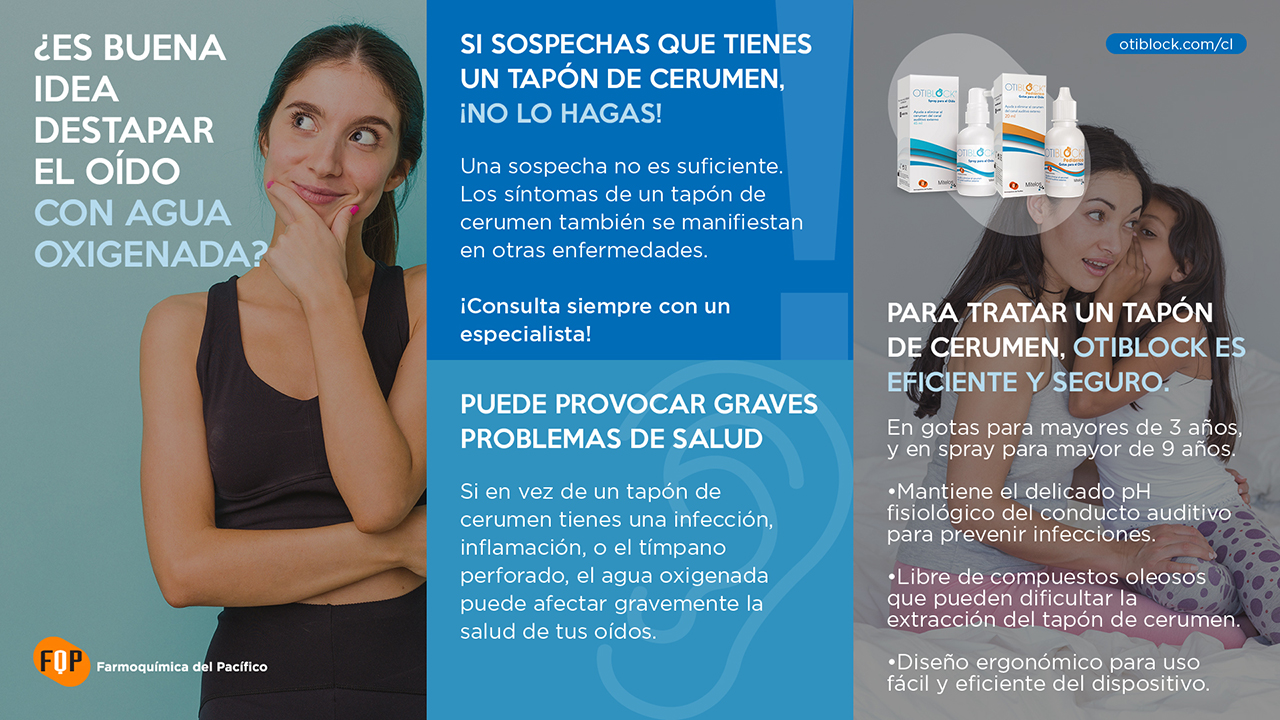 destapar oido con agua oxigenada infografia