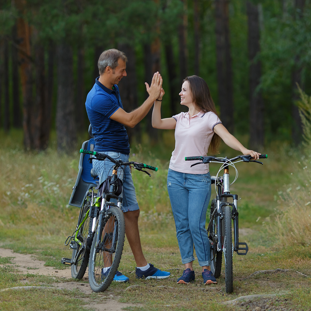 bicicleta al aire libre