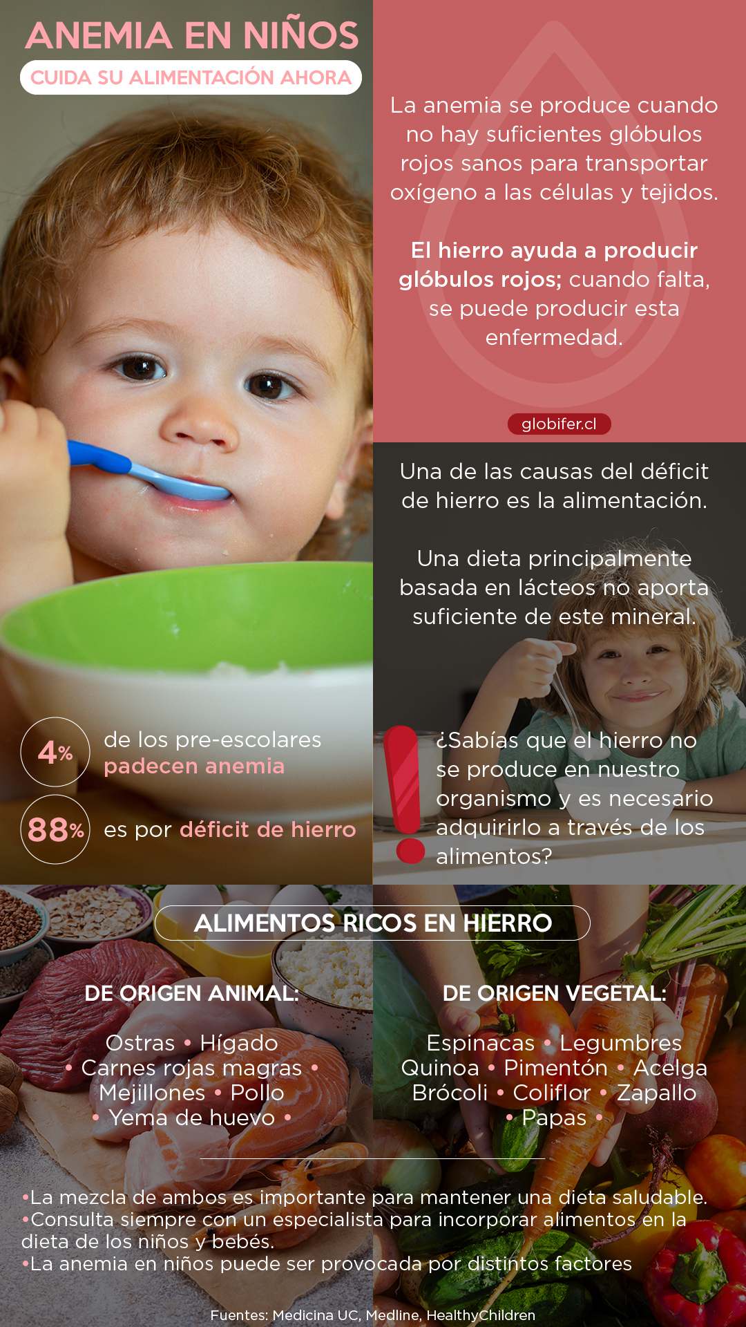 anemia en niños resumen