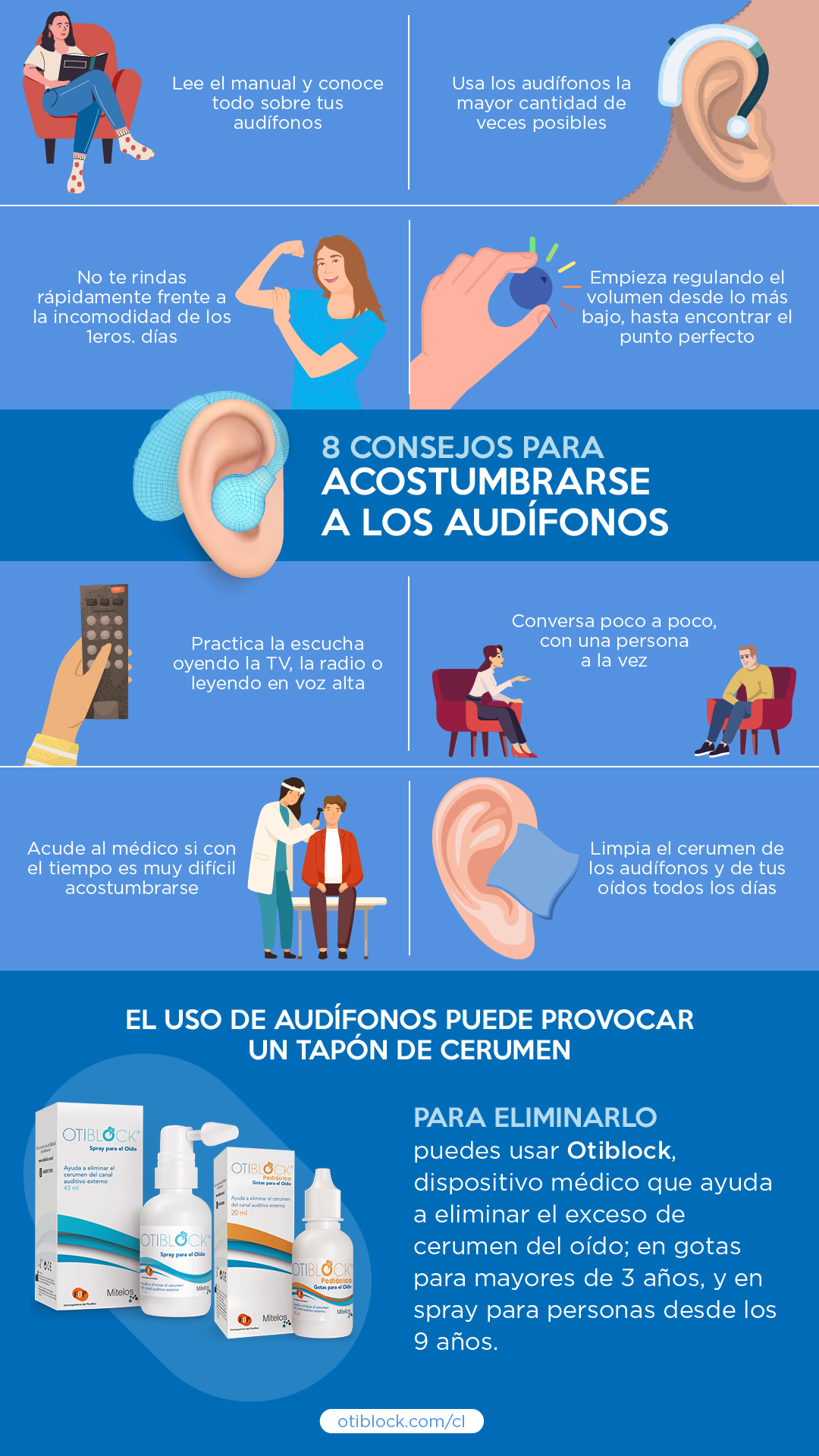acostumbrarse a los audífonos resumen