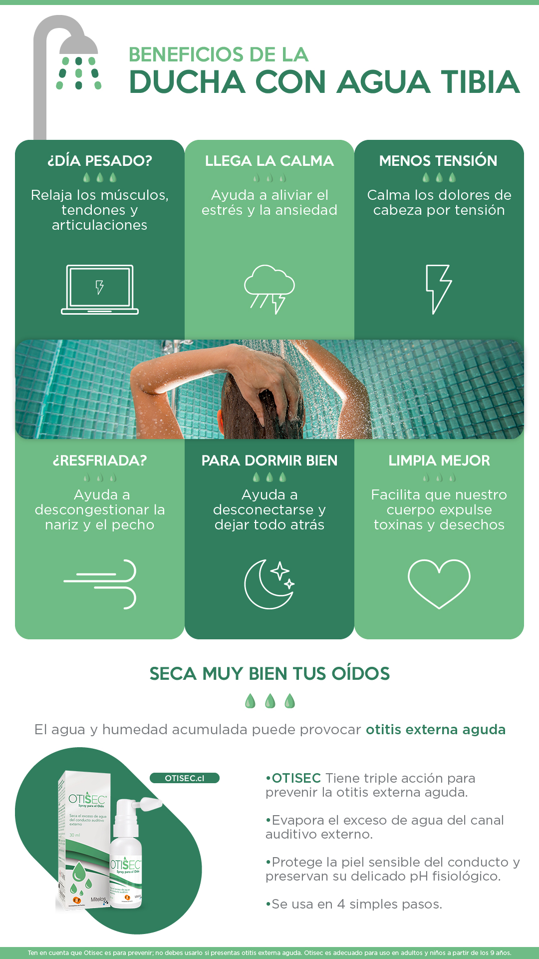 ducha tibia resumen