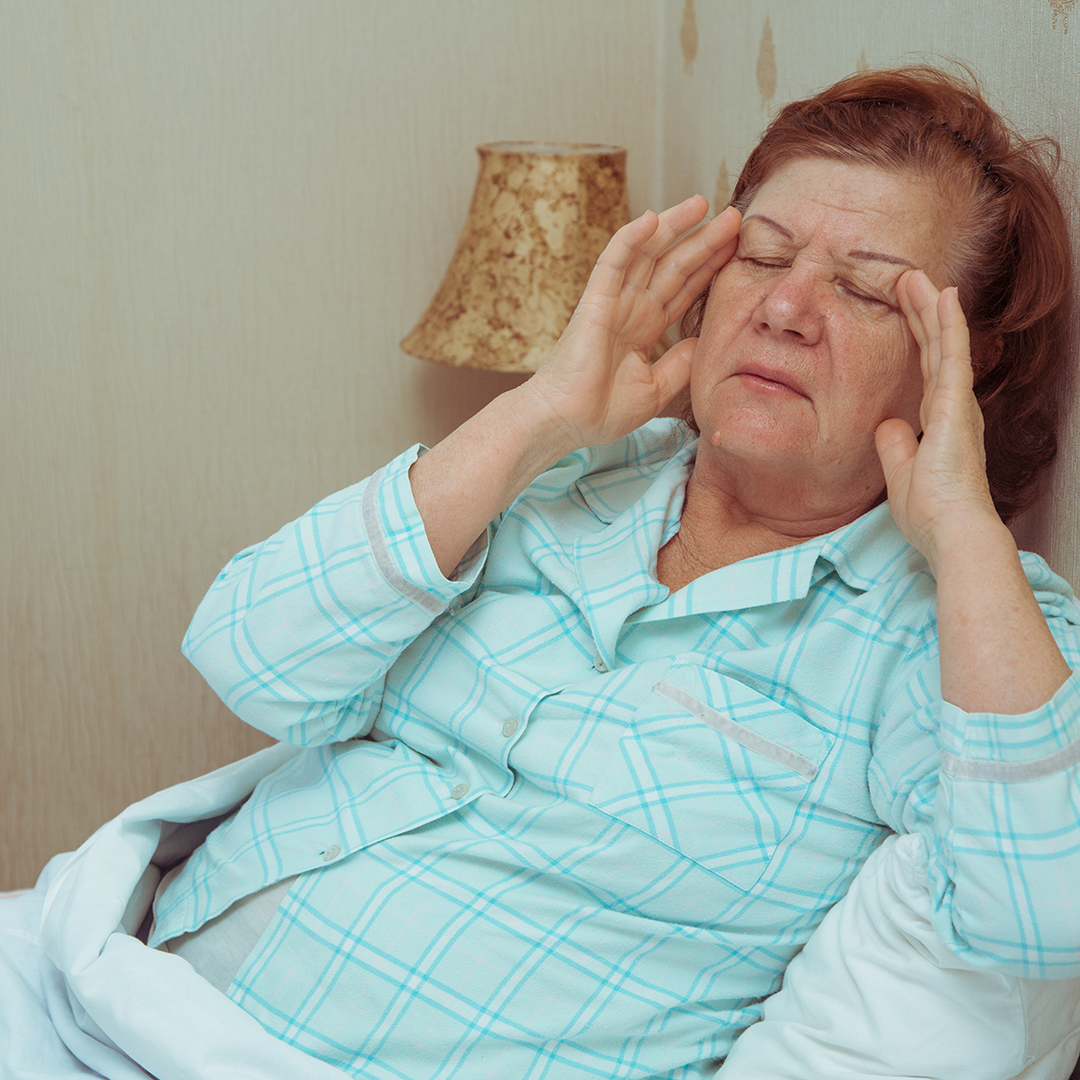 adulto mayor no puede dormir