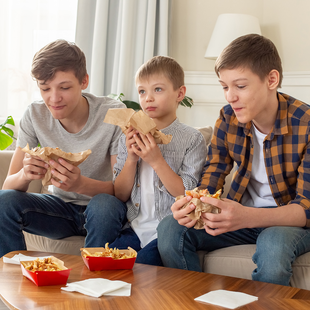 alimentación poco saludable y desbalanceada