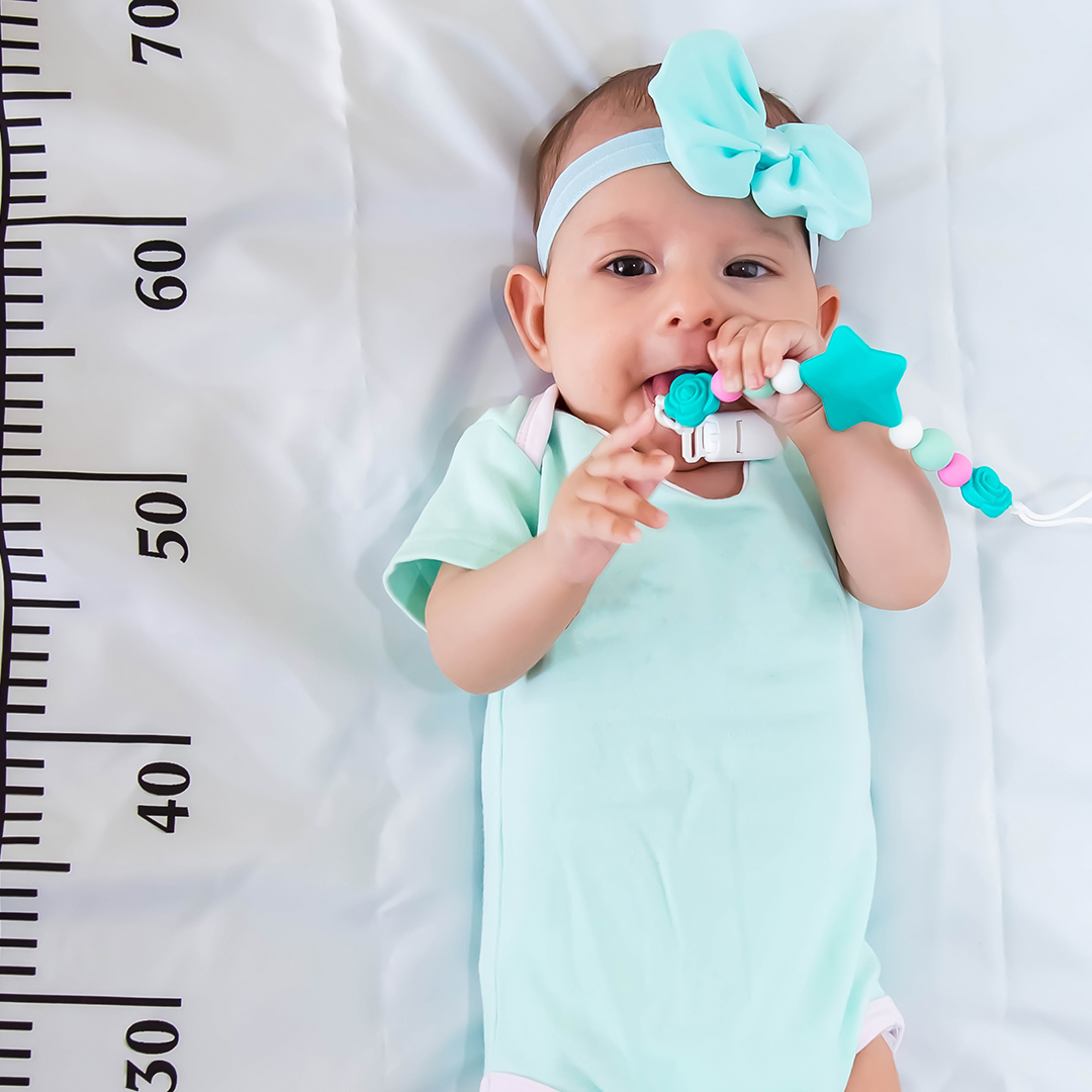 cuánto debe medir un bebé de 2 meses