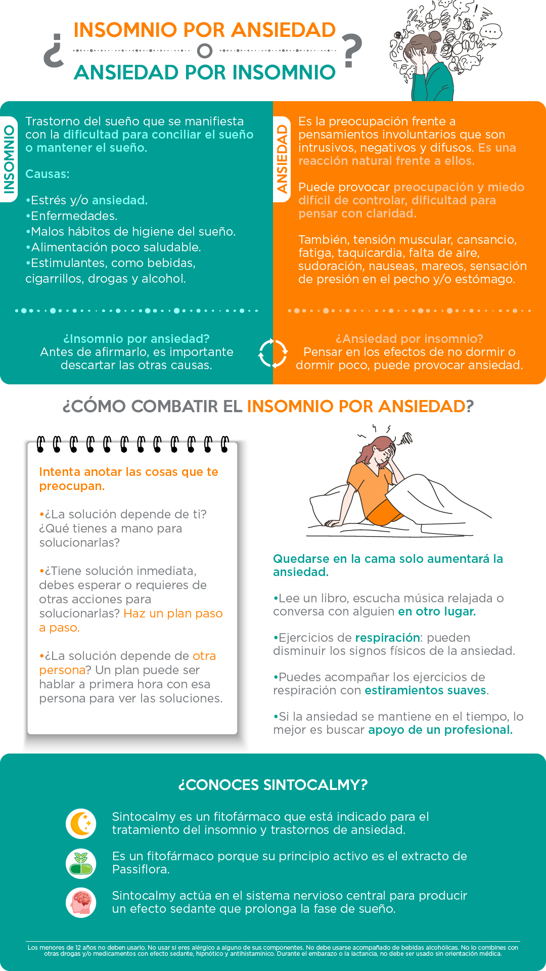 insomnio por ansiedad resumen