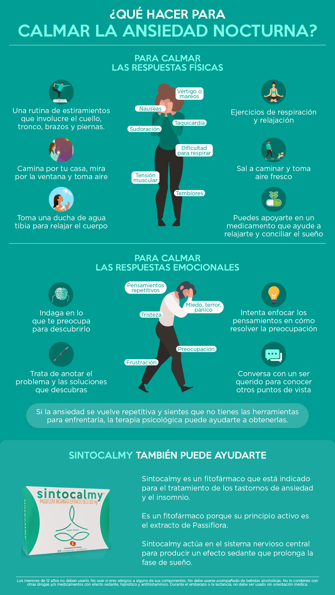 ansiedad nocturna resumen