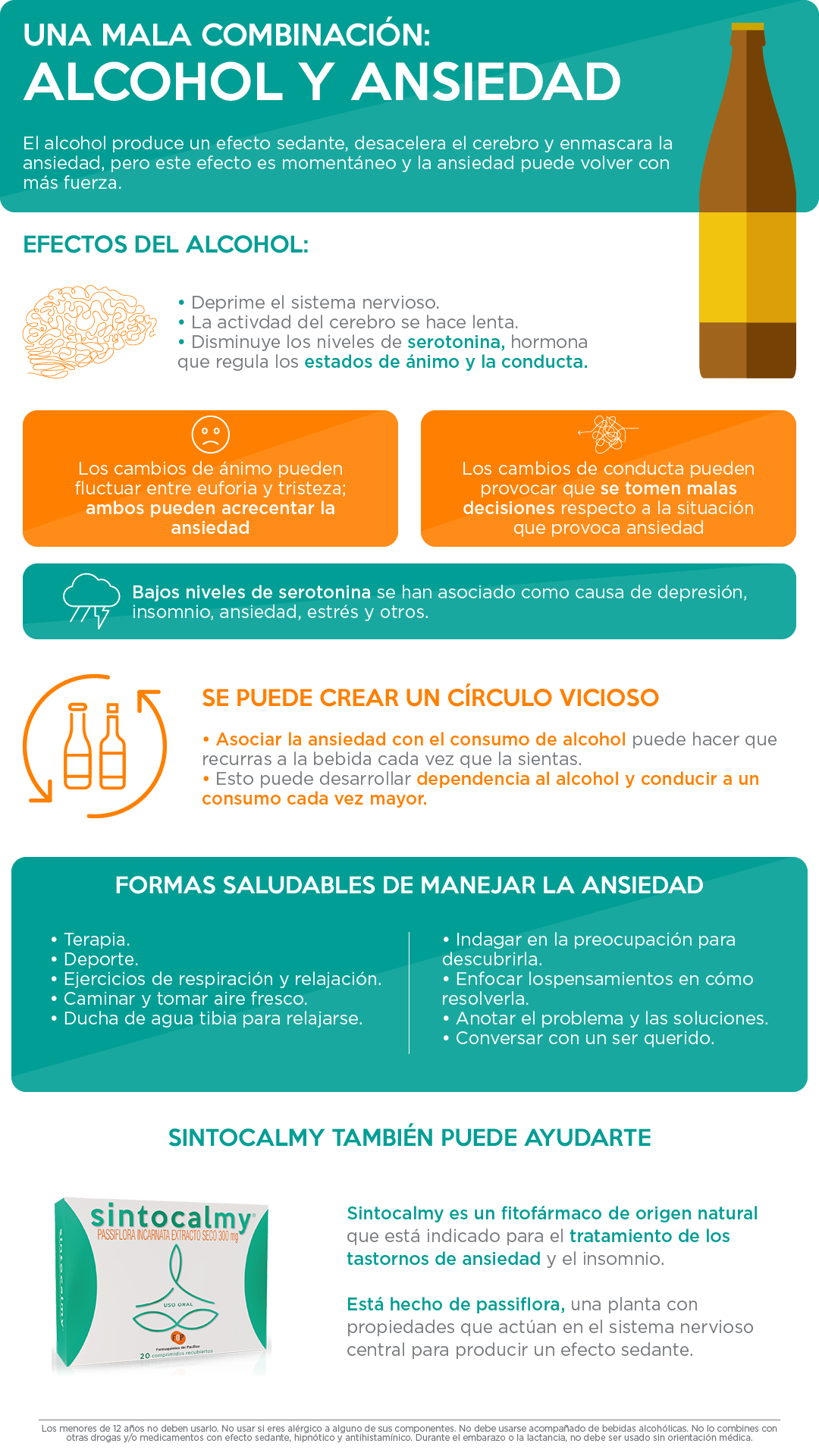 alcohol y ansiedad resumen