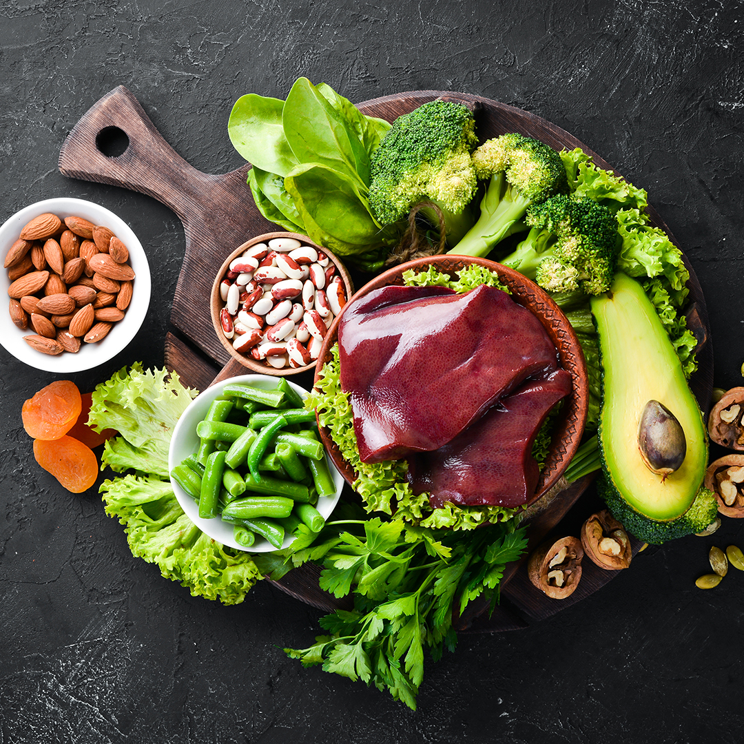 alimentación rica en hierro