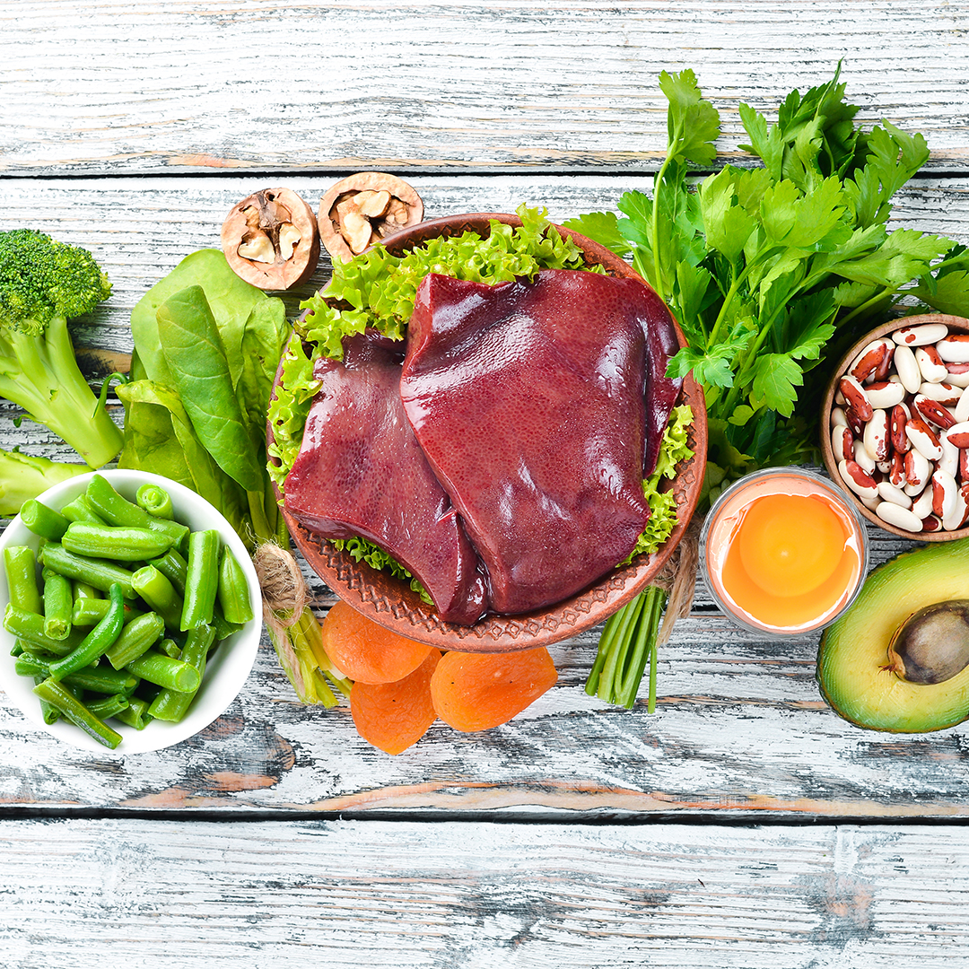 alimentos ricos en hierro