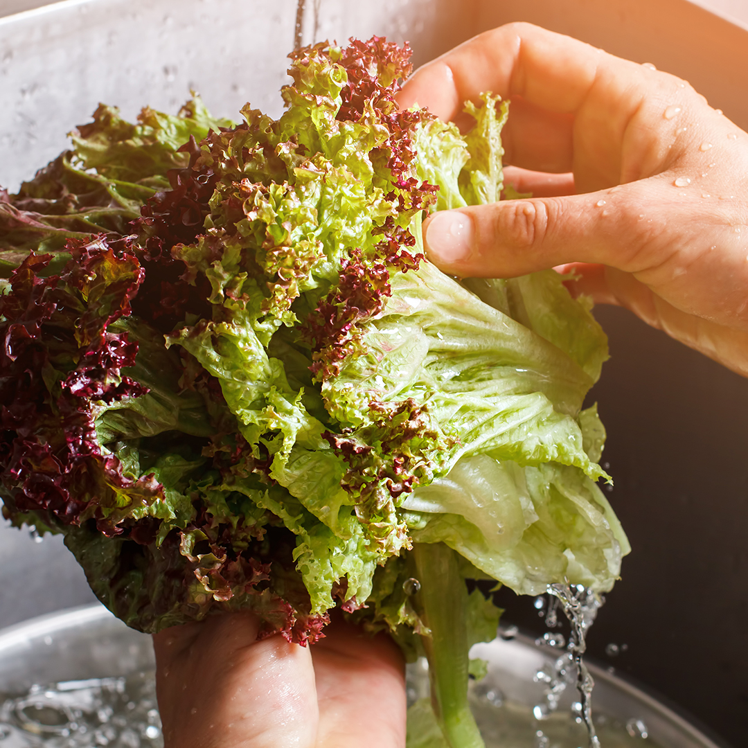 lavar bien las frutas y verduras consejos hoja por hoja