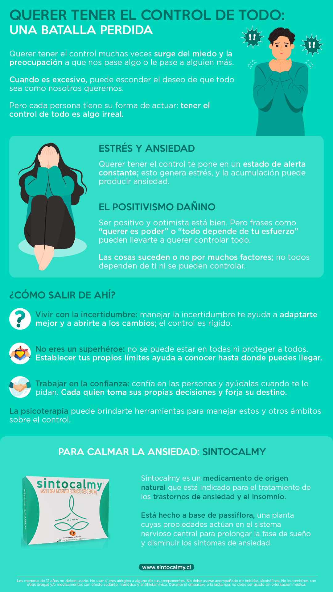 querer tener el control de todo resumen