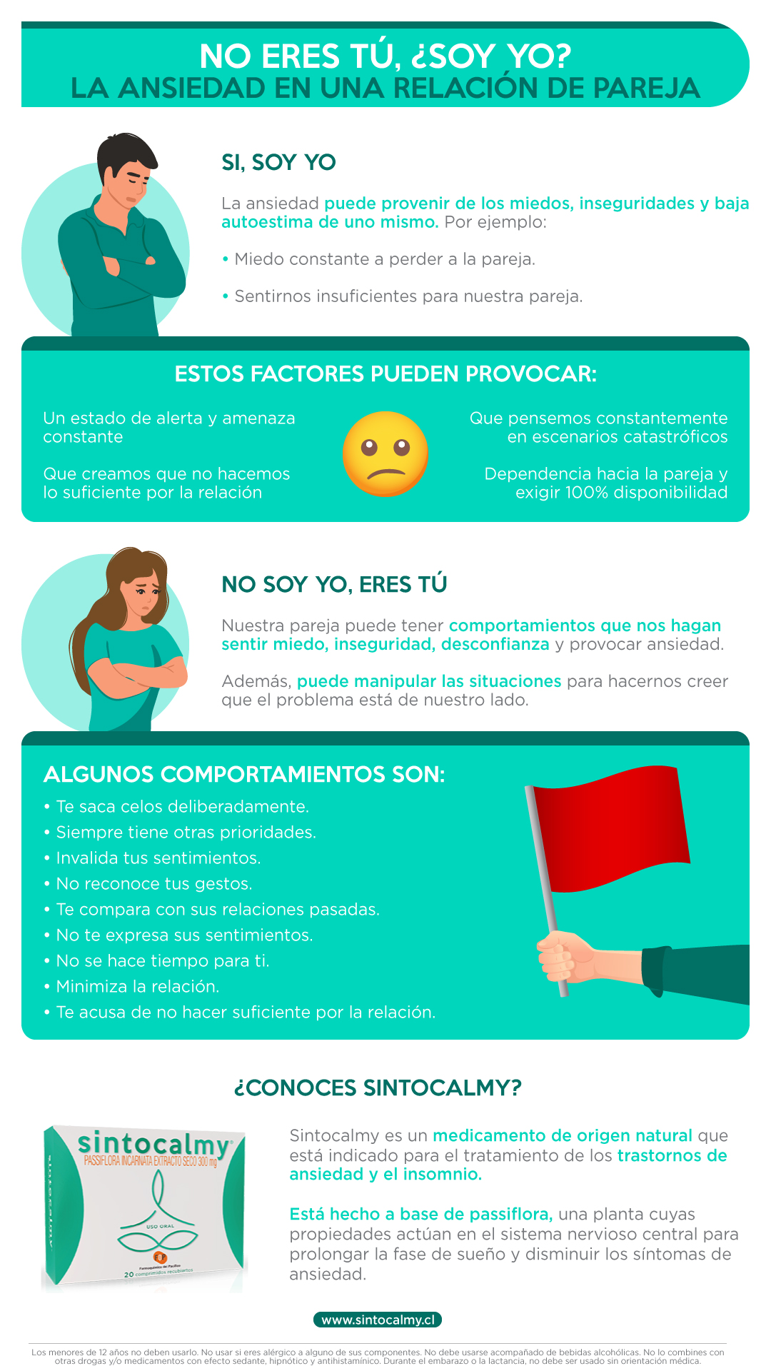 ansiedad en una relación de pareja resumen