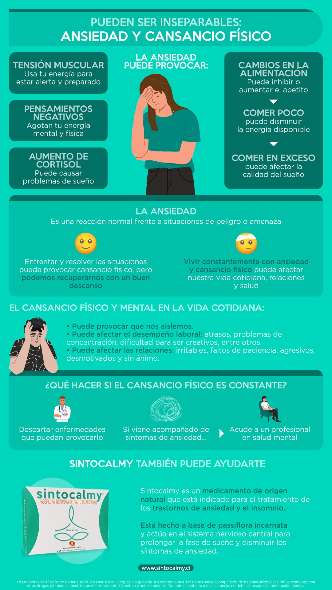 cansancio físico por ansiedad resumen