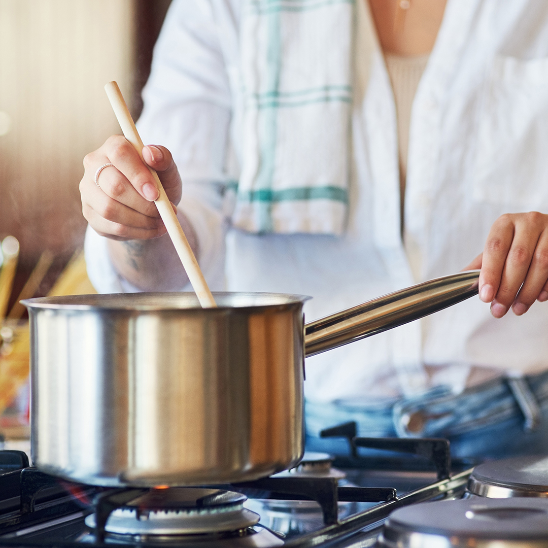 cocinar los alimentos