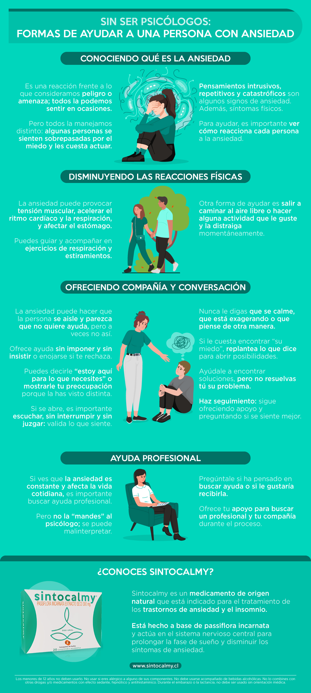 formas de ayudar a una persona con ansiedad resumen