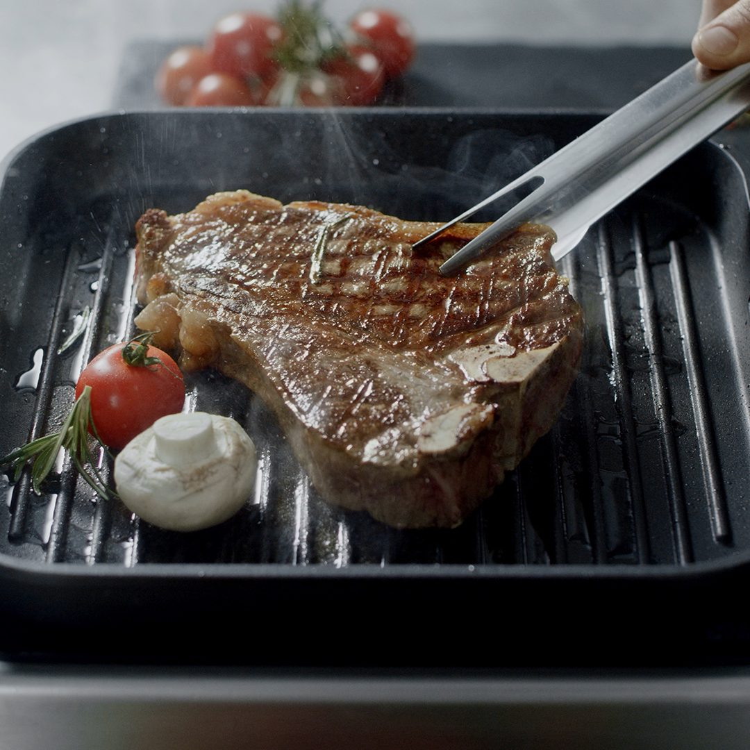 fuentes y planchas para aprovechar el hierro que contiene la carne